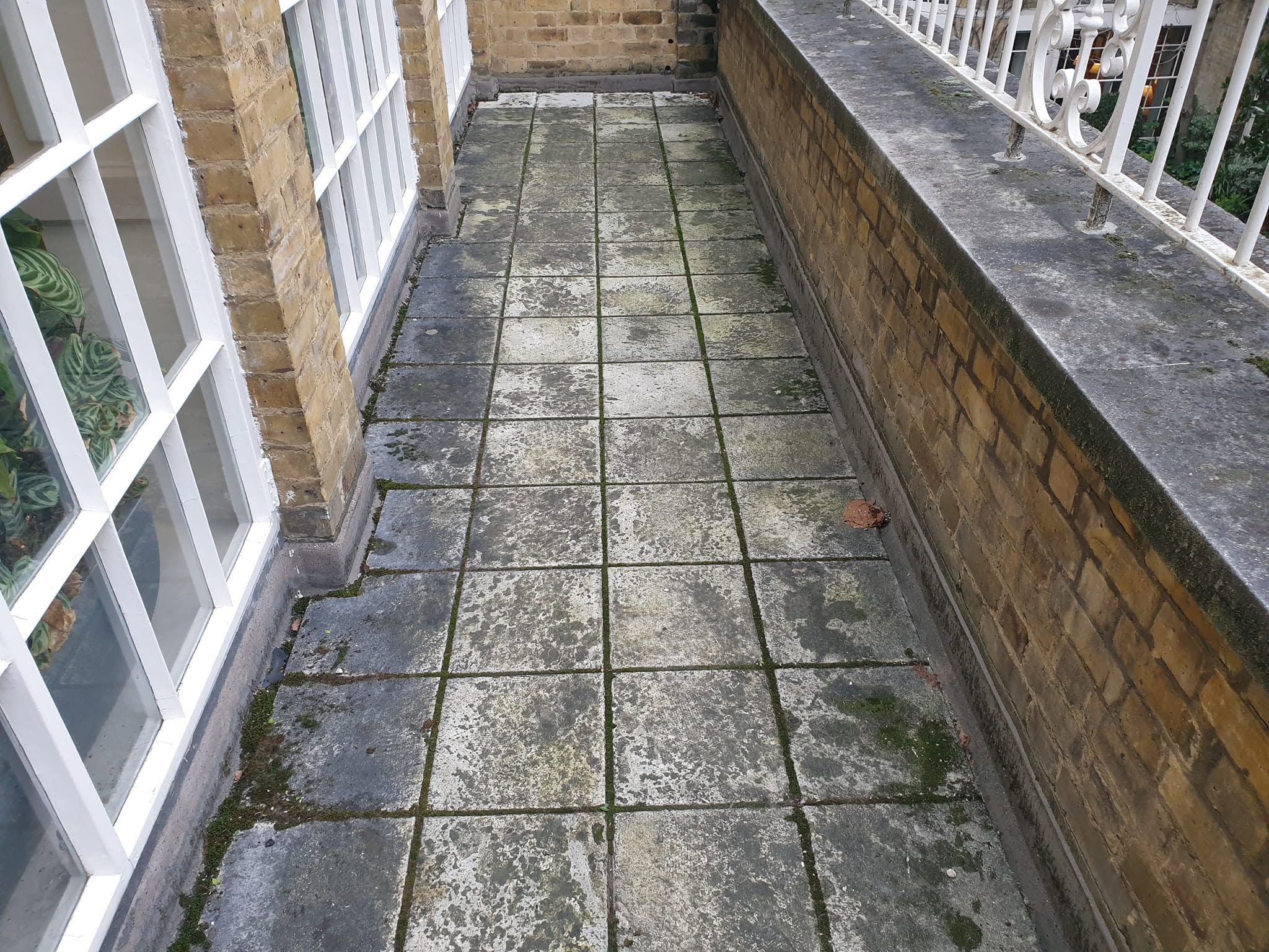 Asbestos in patio slabs