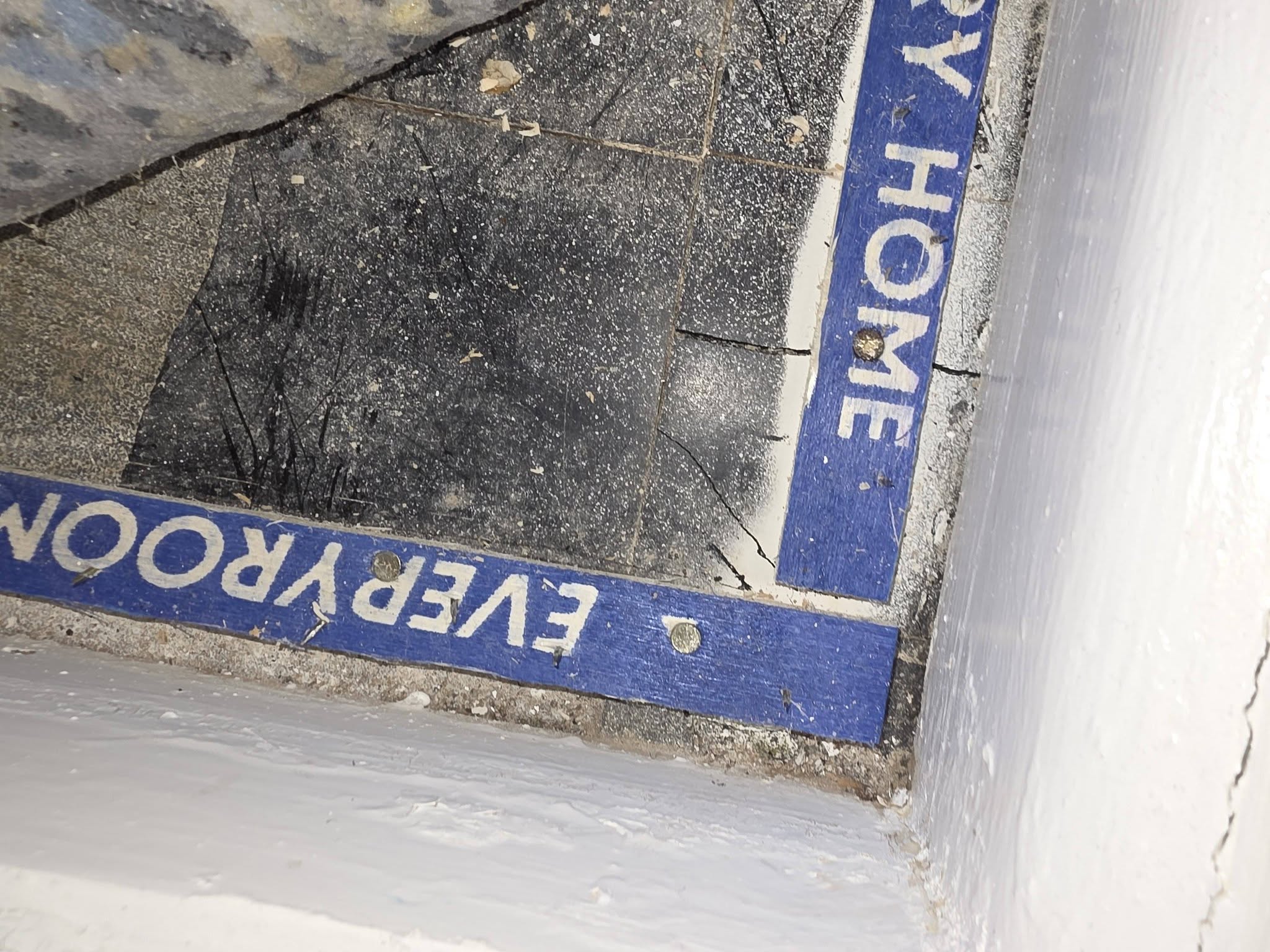 Asbestos in floor
